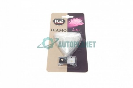 Освежитель воздуха салона Diamo Lotus (лотос) (15g) K2 V88LOT