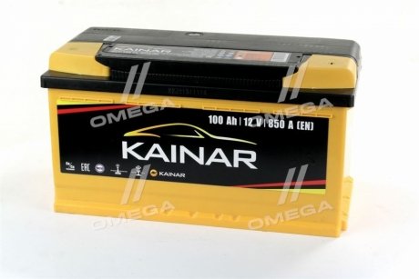 Аккумулятор 100Ah-12v (353х175х190),R,EN850 KAINAR 100 261 0 120 ЖЧ (фото 1)