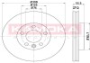 Гальмiвнi диски VW T5/Multivan V 03-15/Touareg 02-10 KAMOKA 1031118 (фото 1)