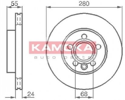 Тормозные диски KAMOKA 1032020