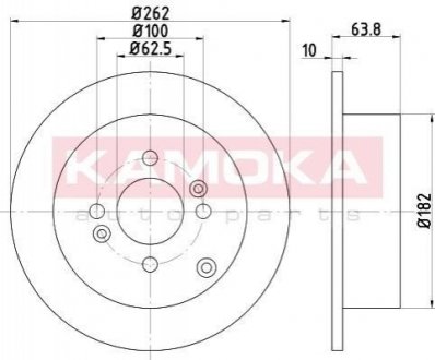 Тормозные диски KAMOKA 1033588