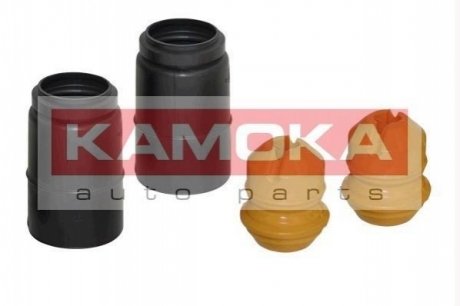 Пильник + відбійник амортизатора, к-т : 2 пильника + 2 відбійника KAMOKA 2019019 (фото 1)