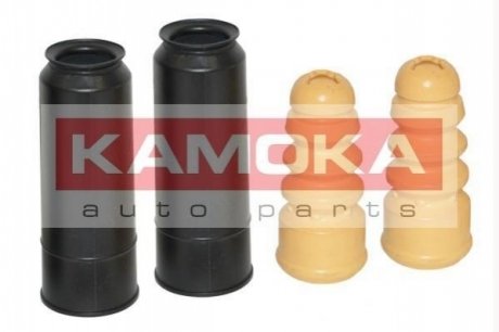 Пильник + відбійник амортизатора, к-т : 2 пильника + 2 відбійника KAMOKA 2019048 (фото 1)