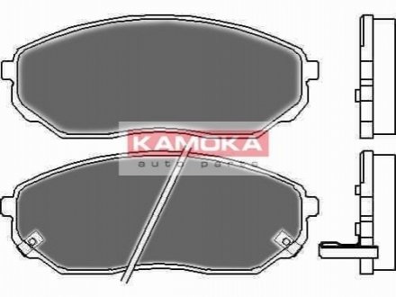 Тормозные колодки дисковые KAMOKA JQ101115