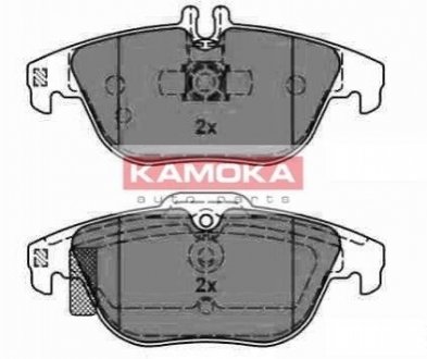 Тормозные колодки дисковые MERCEDES KLASA C (W204) 07- KAMOKA JQ101117