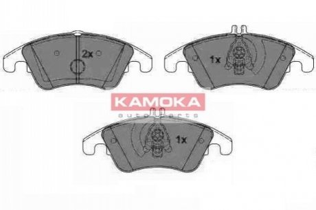 Тормозные колодки дисковые MERCEDES KLASA C(W204) 07-/KLASA E (W212) 09- KAMOKA JQ101119