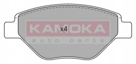 Тормозные колодки дисковые RENAULT MEGANE II 03- KAMOKA JQ101153