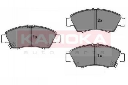 Тормозные колодки дисковые HONDA CIVIC 91-01/CRX 92-98/JAZZ 02- KAMOKA JQ1011554