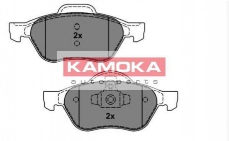 Тормозные колодки дисковые RENAULT MEGANE II 02-/SCENIC II 03- KAMOKA JQ101162