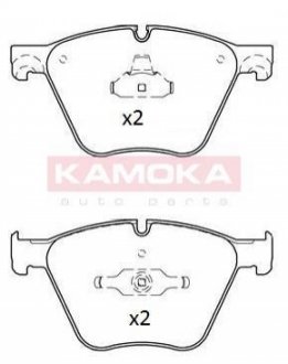Гальмівні колодки дискові BMW 5 GT 09-/7 08-/X5 10-/X6 08- KAMOKA JQ101245 (фото 1)