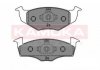 Тормозные колодки дисковые SEAT CORDOBA 93-99/IBIZA 93-02/VW GOLF III 91-97/VENTO 92-98 KAMOKA JQ1012576 (фото 1)