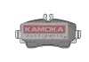 Тормозные колодки дисковые MERCEDES KLASA A (W168) 97-04 KAMOKA JQ1012714 (фото 1)