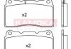 Тормозные колодки дисковые ALFA ROMEO 159 06-11/166 03-07 KAMOKA JQ101279 (фото 1)