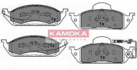 Тормозные колодки дисковые MERCEDES KLASA M (W163) 98-05 KAMOKA JQ1012800