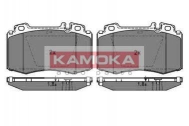 Тормозные колодки дисковые MERCEDES KLASA C (W203/S203) 04-/KLASA S(W220) 98-05 KAMOKA JQ1012852