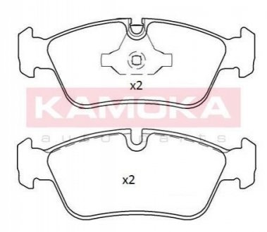 Тормозные колодки дисковые BMW 1(E81/E87) 03-12/3 (E90) 05-11 KAMOKA JQ101291