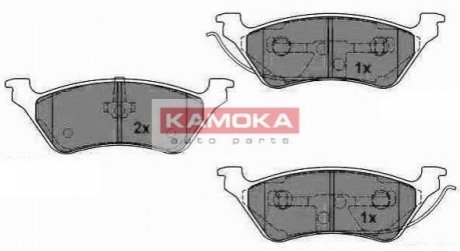 Тормозные колодки дисковые CHRYSLER VOYAGER 00-/JEEP CHEROKEE 01- KAMOKA JQ1012950