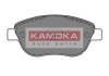 Тормозные колодки дисковые PEUGEOT 307 03- KAMOKA JQ1012952 (фото 1)