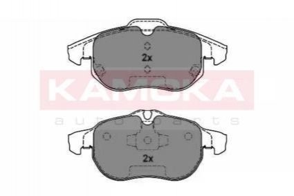 Тормозные колодки дисковые FIAT CROMA 05-/OPEL ASTRA H 05-/SIGNUM 03-/VECTRA C 02- KAMOKA JQ1013040