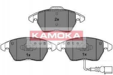 Тормозные колодки дисковые AUDI A3 03-/SEAT LEON 05-/SKODA OCTAVIA 04- KAMOKA JQ1013282 (фото 1)