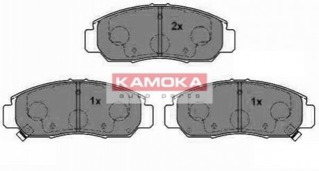 Гальмівні колодки дискові KAMOKA JQ1013338 (фото 1)