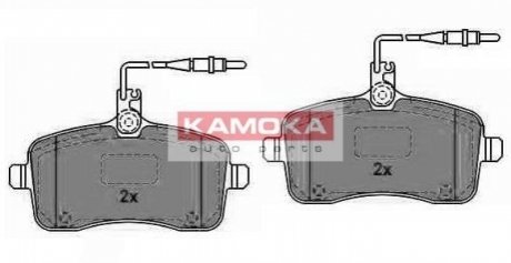 Тормозные колодки дисковые PEUGEOT 407 04- KAMOKA JQ1013450