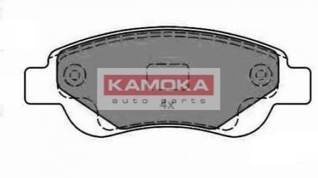 Тормозные колодки дисковые CITROEN C1 05-/PEUGEOT 107 05-/TOYOTA AYGO 05- KAMOKA JQ1013580