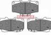 Тормозные колодки дисковые TOYOTA HILUX 01- KAMOKA JQ1013704 (фото 1)