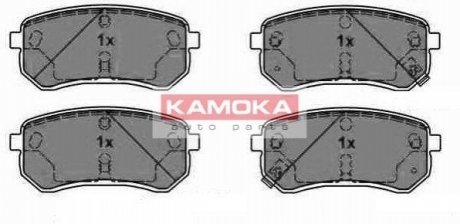 Тормозные колодки дисковые HYUNDAI I10 08-/KIA PICANTO 04- KAMOKA JQ1013804