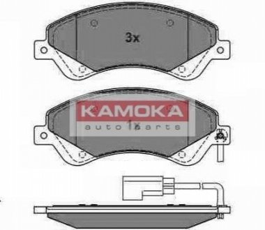 Тормозные колодки дисковые KAMOKA JQ1013858