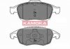 Тормозные колодки дисковые CITROEN BERLINGO 08-/C4 PICASSO 07-/PEUGEOT PARTNER 08- KAMOKA JQ1013942 (фото 1)