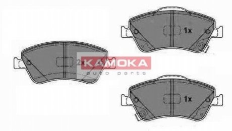 Тормозные колодки дисковые TOYOTA AURIS 07- KAMOKA JQ1018092