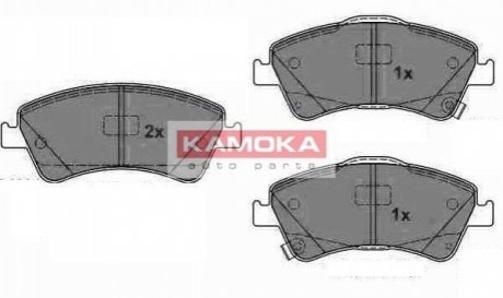 Гальмівні колодки дискові TOYOTA AURIS 07-/COROLLA 07- KAMOKA JQ1018094