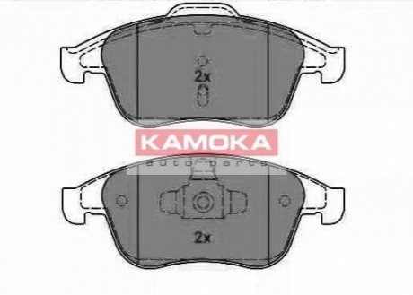 Тормозные колодки дисковые RENAULT LAGUNAIII 07-/SCENIC 09- KAMOKA JQ1018136