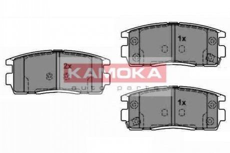 Гальмівні колодки дискові KAMOKA JQ1018370