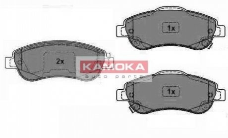 Тормозные колодки дисковые HONDA CR-V III 07- KAMOKA JQ1018456