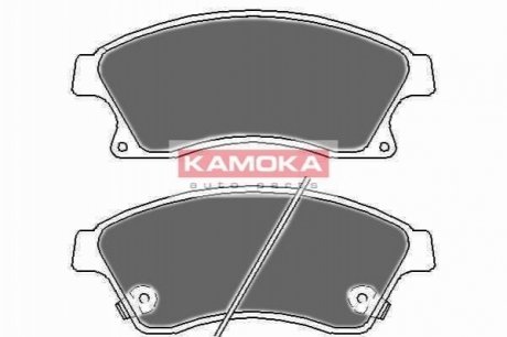 Тормозные колодки дисковые OPEL ASTRA J 09- KAMOKA JQ1018524