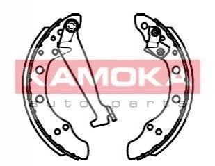 Тормозные колодки барабанные AUDI A2 00-05/SEAT IBIZA II/III/IV/V 93-/SKODA FABIA 00- KAMOKA JQ202007