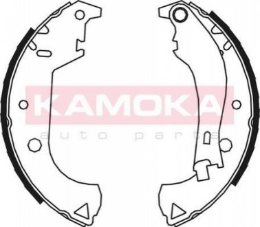 Тормозные колодки барабанные FIAT DOBLO 01- KAMOKA JQ202044