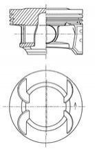 Поршень KOLBENSCHMIDT 41 492 600