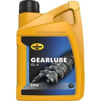 Трансмісійна олива Gearlube GL-4 80W, 1л KROON OIL 01209