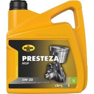 Моторна олива PRESTEZA MSP 5W-30 4л KROON OIL 35137