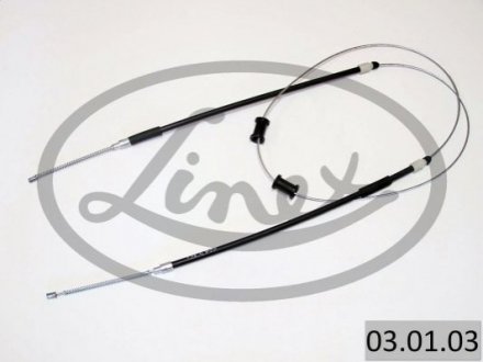 Трос ручного тормоза LINEX 030103