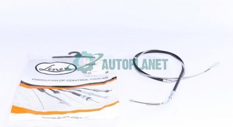 Трос ручника (задній) BMW 3 (E36) 82-91 (1830/680mm) LINEX 06.01.02