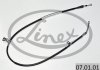 Трос ручника (задний) (R) Opel Antara/Chevrolet Captiva 06- (1452/1274mm) LINEX 07.01.01 (фото 2)