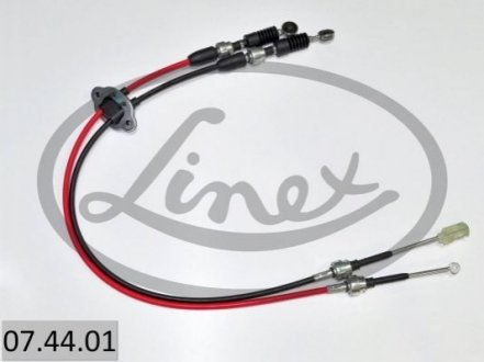 Трос куліси Chevrolet Aveo 1.2 05- (1185+910 мм) LINEX 07.44.01