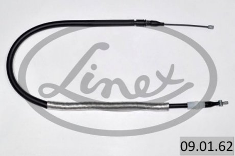 Трос ручника (задній) (R) Citroen C4 Picasso 06- (959/770mm) LINEX 09.01.62