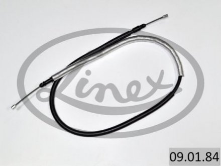 Трос ручника (задній) Fiat Scudo/Peugeot Expert 07- (1495/1275mm) LINEX 09.01.84 (фото 1)