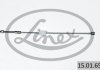 Трос ручника (передній) Ford Fiesta/Fusion/Mazda 2 01-12 (300mm) LINEX 15.01.65 (фото 2)