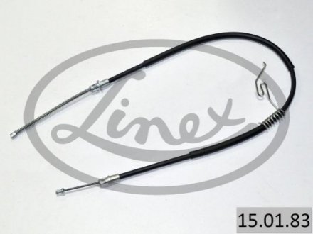 Трос ручника (задний) Ford Transit 00-06 (1263/971mm) LINEX 15.01.83 (фото 1)